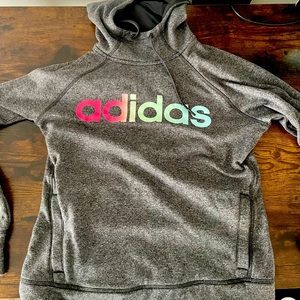 Adidas Women’s Hooded Adiwarm Sweatshirt (M)
